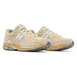 New Balance x AURALEE 1906R 본 화이트 모하비 데저트 레트로 러닝화 – 스타일리시하고 편안한 신발