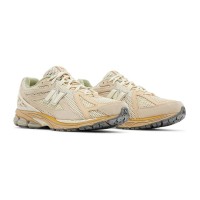 New Balance x AURALEE 1906R M1906RAU ボーンホワイト モハーベデザート レトロランニングシューズ – プレミアムコラボ, 軽量 & 通気性抜群, クラシック & スタイリッシュ