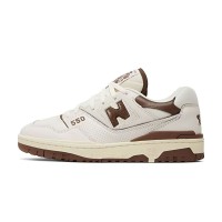 New Balance x Aime Leon Dore 550 Brown BB550AB1 – Retro Basketball Sneakers with Premium Brown Leather Design