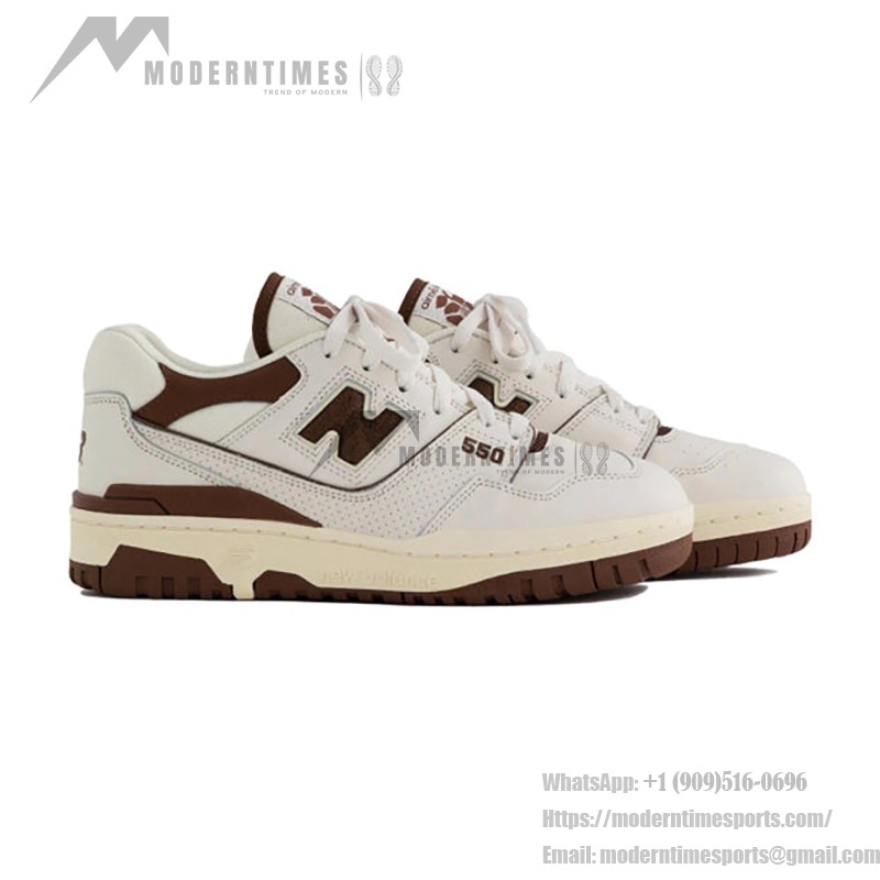 New Balance x Aime Leon Dore 550 Brown BB550AB1 Retro Basketball Sneakers