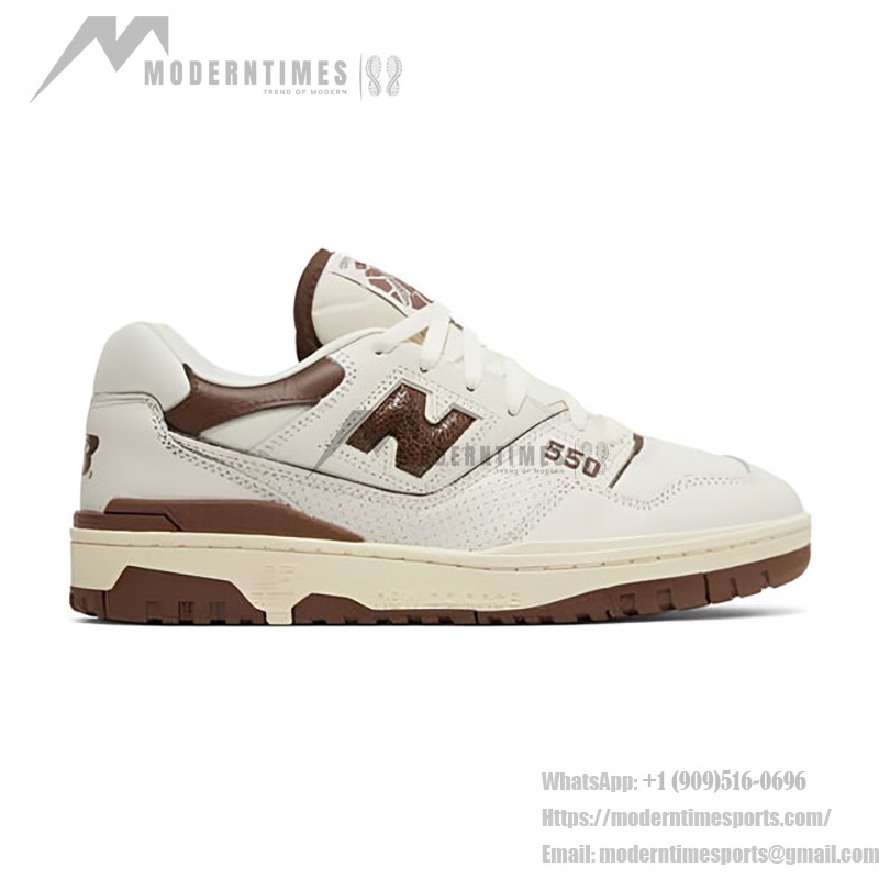 New Balance x Aime Leon Dore 550 Brown BB550AB1 Retro Basketball Sneakers