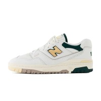 New Balance x Aime Leon Dore 550 Green Yellow BB550A2 – Classic Retro Sneakers with Vibrant Green and Yellow Details