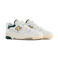 New Balance x Aime Leon Dore 550 Green Yellow BB550A2 – Classic Retro Sneakers with Vibrant Green and Yellow Details