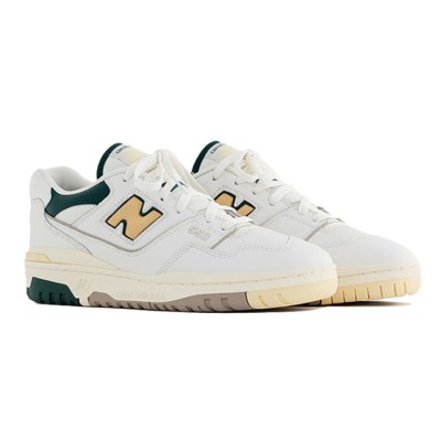 New Balance x Aime Leon Dore 550 Green Yellow BB550A2 – Classic Retro Sneakers with Vibrant Green and Yellow Details