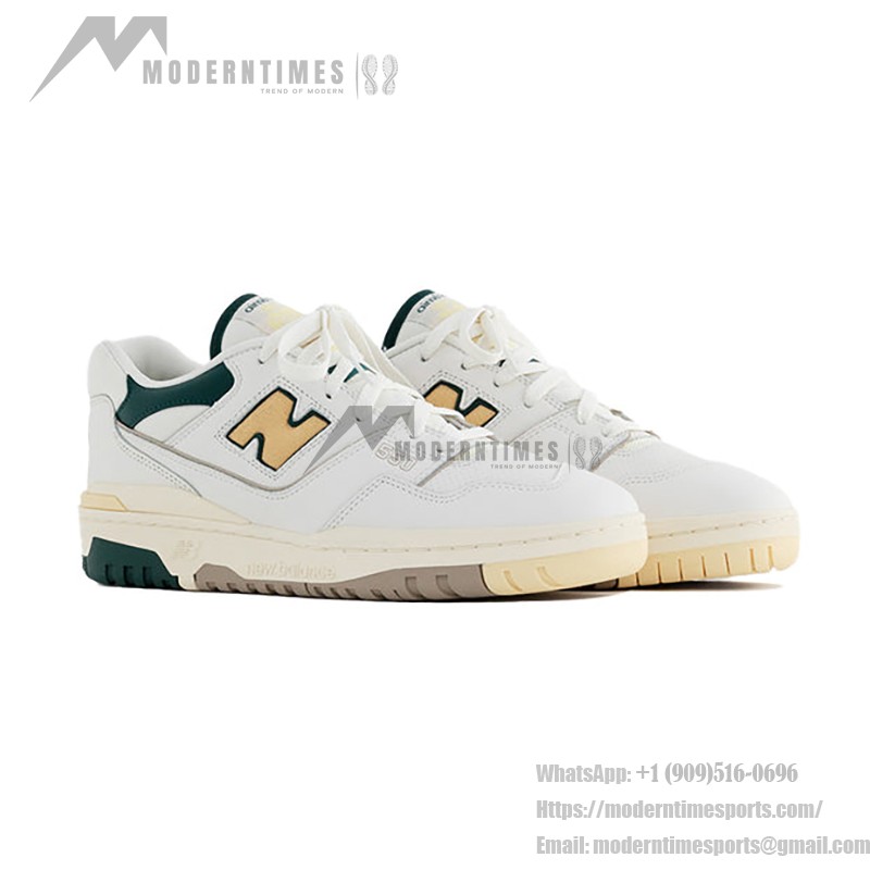 New Balance x Aime Leon Dore 550 Green Yellow BB550A2 Retro Basketball Sneakers