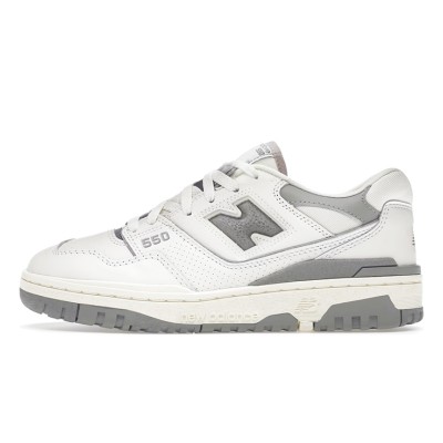 New Balance x Aime Leon Dore 550 Silver BB550ALE – Timeless Retro Sneakers with Sophisticated Silver Accents