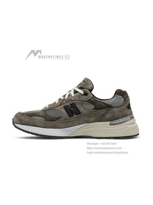 New Balance x JJJJound 992 Made in USA – Premium Grey Suede & Mesh Sneakers for Comfort and Style