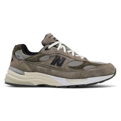 New Balance x JJJJound 992 Made in USA – Premium graue Suede & Mesh Sneaker für Komfort und Stil