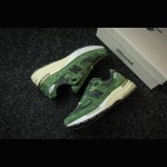 New Balance M992JJ x JJJJound Mossy Green Sneakers Front View – NB992 Collaboration