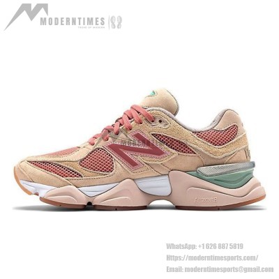 New Balance x Joe Freshgoods 9060 Penny Cookie Pink Limited Edition Sneakers U9060JF1, Stylish and Comfortable Casual Running Shoes, Soft Pink Color Design, Durable and Comfortable