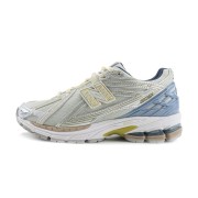 New Balance x Kith 1906R M1906RKC 화이트 블루 레트로 러닝화 – 프리미엄 콜라보, 스타일리시 & 편안, 가볍고 통기성 우수