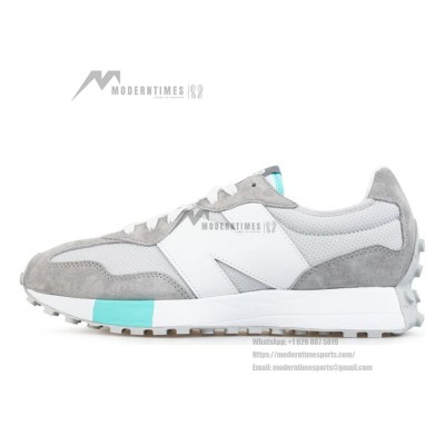 New Balance x Niko 327 Grey Blue MS327RJ1 Sneakers | Unisex Modern Retro Shoes