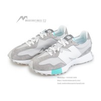 New Balance x Niko 327 Grey Blue MS327RJ1 Sneakers | Unisex Modern Retro Shoes