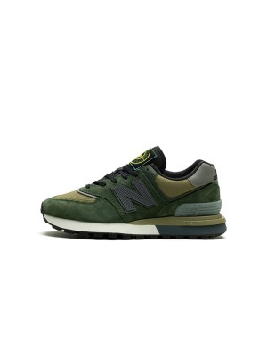 New Balance x Stone Island U574LGIL 574 Legacy Light Green Running Shoes | Limited Collaboration and Superior Comfort