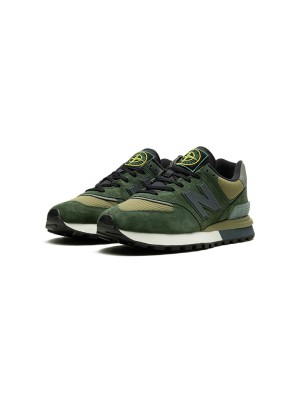 New Balance x Stone Island U574LGIL 574 Legacy Light Green Running Shoes | Limited Collaboration and Superior Comfort