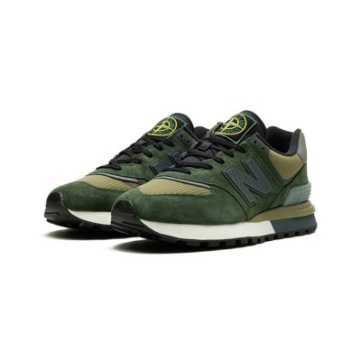 New Balance x Stone Island U574LGIL 574 Legacy Light Green Running Shoes | Limited Collaboration and Superior Comfort