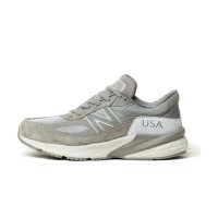 New Balance x WTAPS 990v6 Made in USA Grey White M990WT6 – Premium Suede & Mesh Sneakers for Comfort and Style