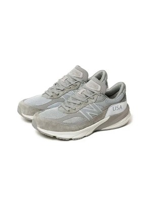 New Balance x WTAPS 990v6 Made in USA Grey White M990WT6 – Premium Suede & Mesh Sneakers for Comfort and Style