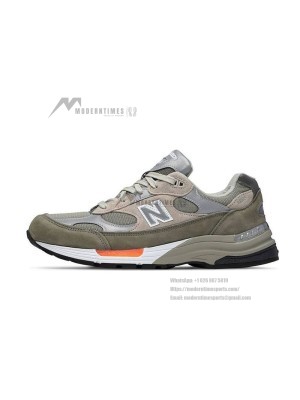 New Balance x WTAPS 992 Made in USA – Olive Drab Suede & Mesh Sneakers for Premium Comfort and Style
