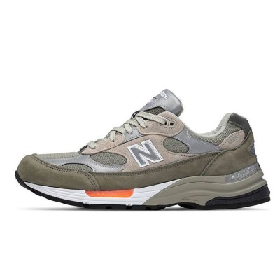 New Balance x WTAPS 992 Made in USA – Olivgrüne Suede & Mesh Sneaker für Premium-Komfort und Stil