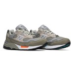 New Balance x WTAPS 992 Made in USA – Olive Drab Suede & Mesh Sneakers for Premium Comfort