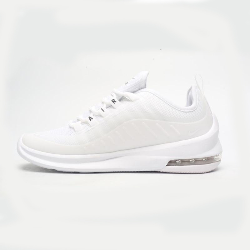 Nike Air Max Axis white with black Swoosh sneakers