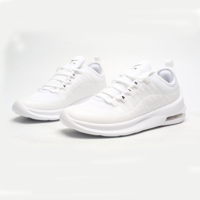 Nike Air Max Axis white with black Swoosh sneakers