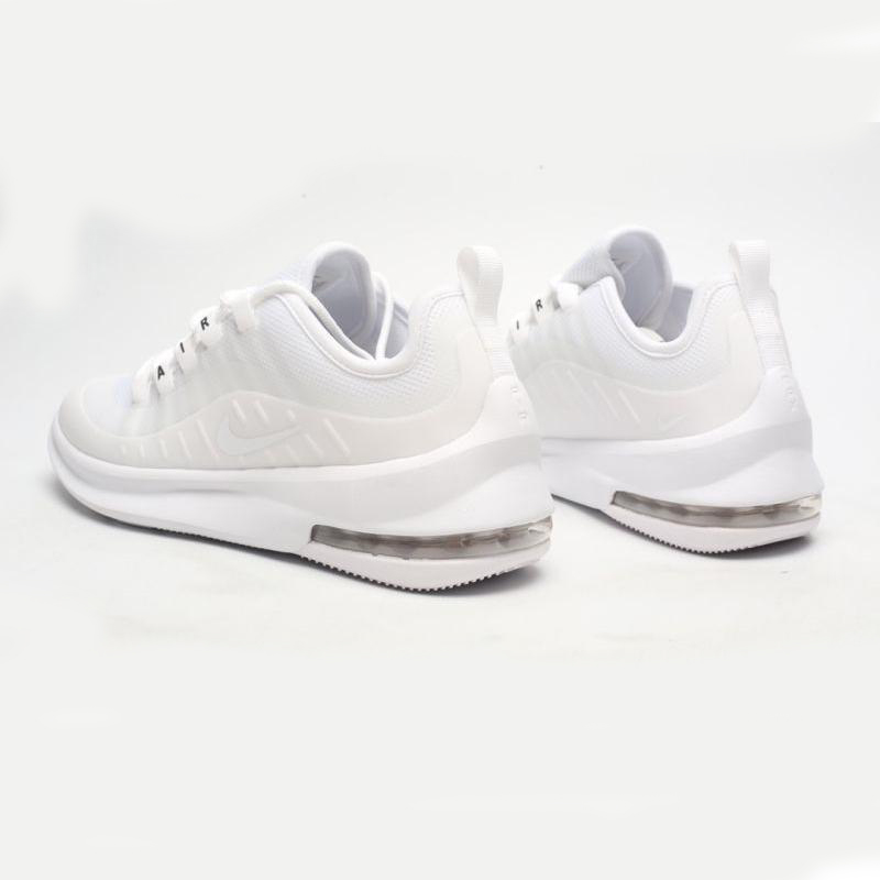 Nike Air Max Axis white with black Swoosh sneakers