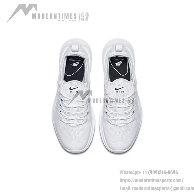 Nike Air Max Axis White/Transparent Cushion Men's Lightweight Running Shoes (AA2146-7)