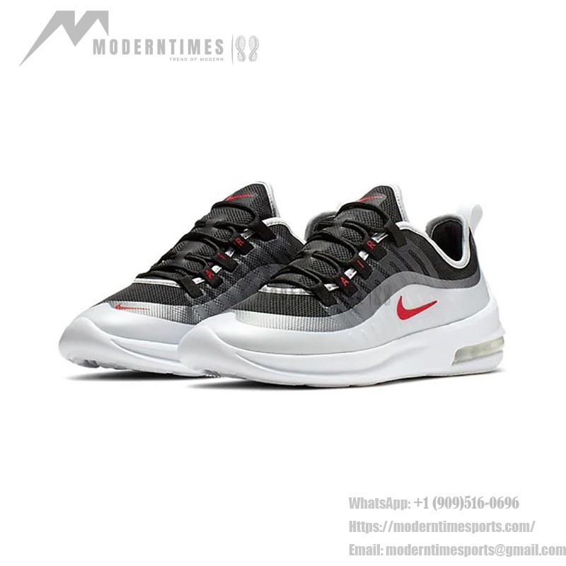 Nike Air Max Axis Black White Red Sneakers with Air Cushion AA2146-13