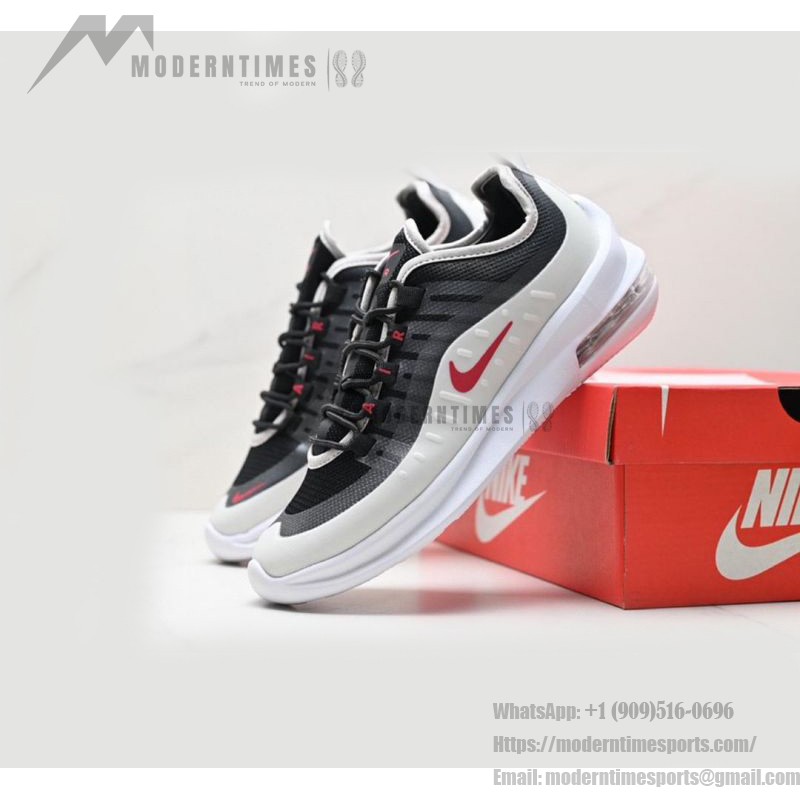 Nike Air Max Axis Black White Red Sneakers with Air Cushion AA2146-13