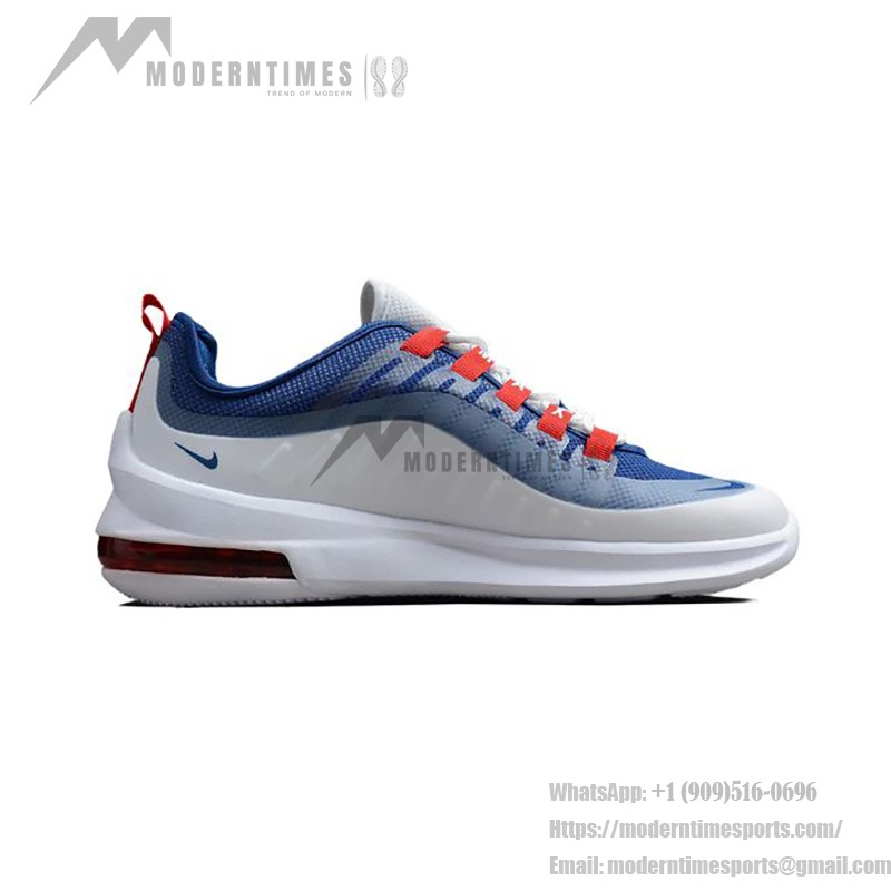 Nike Air Max Axis White Blue Red Lightweight Running Shoes with Air Cushion AA2146-25