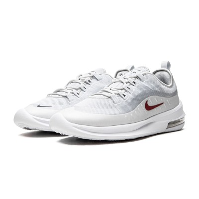 Nike Air Max Axis White/Red Men's Lightweight Breathable Cushioned Running Shoes (AA2146-31)