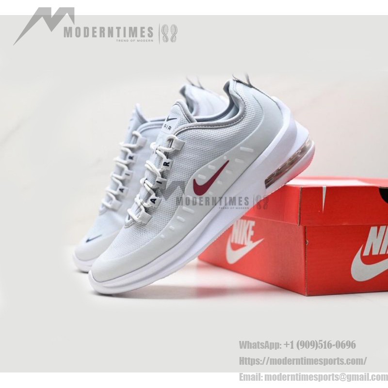 Nike Air Max Axis White/Red Men's Running Shoes