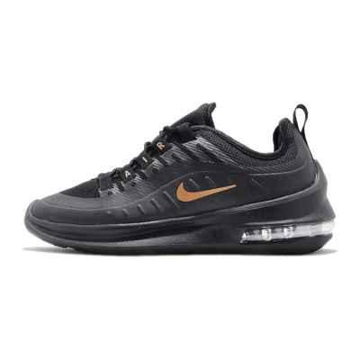 Nike Air Max Axis AA2146-36 Black/Gold Air Cushion Running Shoes | Lightweight & Breathable, Essential for Stylish Athletes