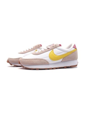 Nike Daybreak CK2351: Women's Vintage Sneakers in Elegant Yellow & Ivory