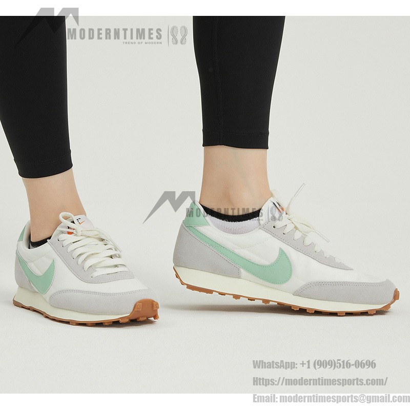 Nike Daybreak CK2351 - Pastel Perfection: Women's Retro Sneakers in Mint, Yellow, and Ivory