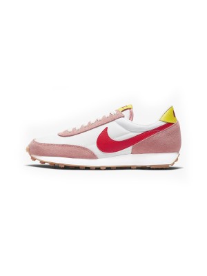 Nike Daybreak CK2351-600: Vibrant Retro Sneakers in White, Orange, and Tan with a Pop of Yellow