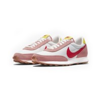 Nike Daybreak CK2351-600: Vibrant Retro Sneakers in White, Orange, and Tan with a Pop of Yellow