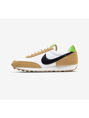 Nike Daybreak CK2351: Classic Retro Sneakers in White, Black, Mustard, and Green