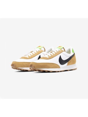 Nike Daybreak CK2351: Classic Retro Sneakers in White, Black, Mustard, and Green