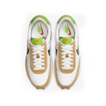 Nike Daybreak CK2351 sneakers in white, black, mustard, and green