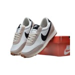 Nike Daybreak CK2351 elegant monochrome sneakers with black Swoosh