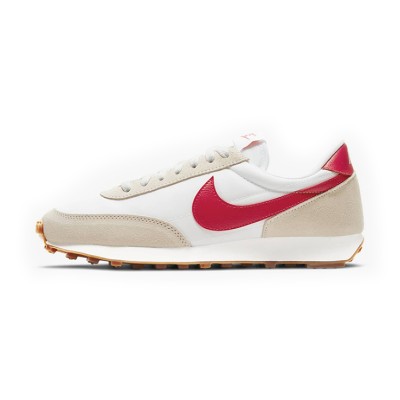 Nike Daybreak CK2351: Striking Red and White Sneakers with Grey Accents