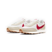 Nike Daybreak CK2351: Striking Red and White Sneakers with Grey Accents