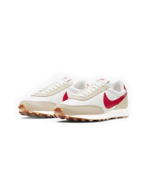 Nike Daybreak CK2351: Striking Red and White Sneakers with Grey Accents