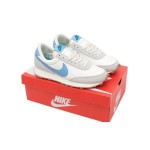 Nike Daybreak CK2351 white sneakers with blue Swoosh