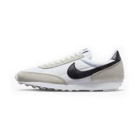 Nike Daybreak CK2351: Sleek White Sneakers with Iconic Black Swoosh