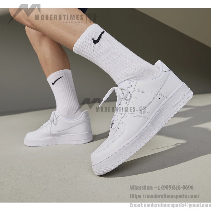 Nike Air Force 1 Low 'Triple White' - All-White Classic Sneakers for a Minimalist Look