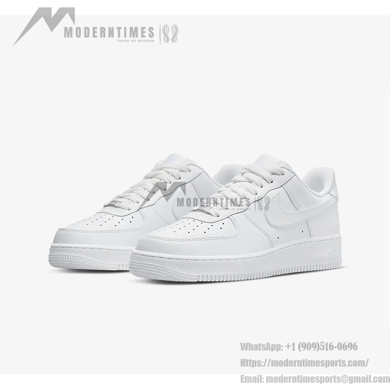 Nike Air Force 1 Low "Triple White" - Timeless and Comfortable Sneakers Nike Air Force 1 Low "Triple White" 315115-112 All-White Sneakers